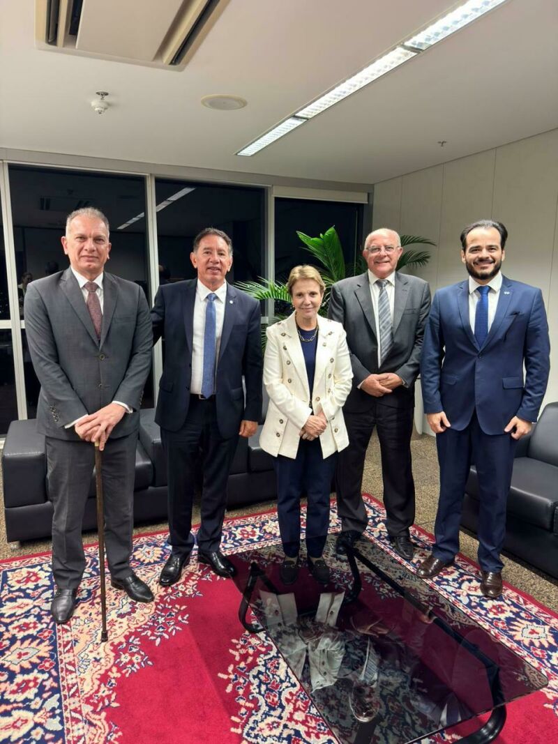 Imagem ilustrativa da matéria Deputado Gerson Claro se reúne com TSE para tratar plebiscito de mudança de nome de Rio Verde de Mato Grosso